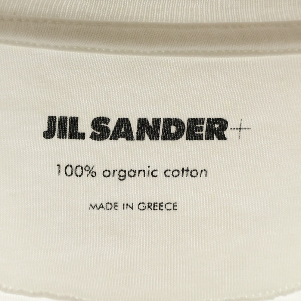 JIL SANDER +(ジルサンダープラス) 22SS JPUQ706530 Pack Tee パックTシャツ カットソー ホワイト