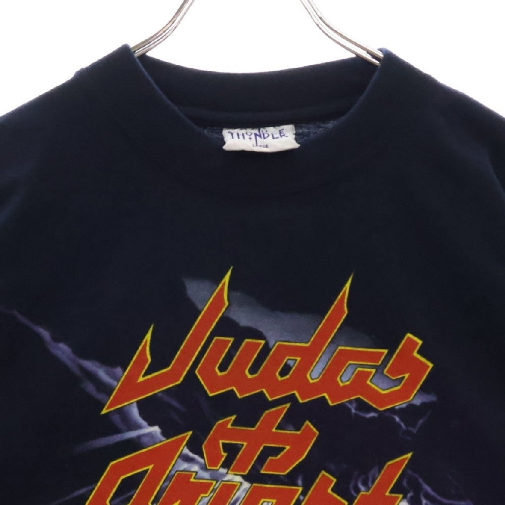 VINTAGE(ヴィンテージ) 90s JUDAS PRIEST JUGULATOR WORLD TOUR ジューダス プリースト プリント半袖Tシャツ ネイビー