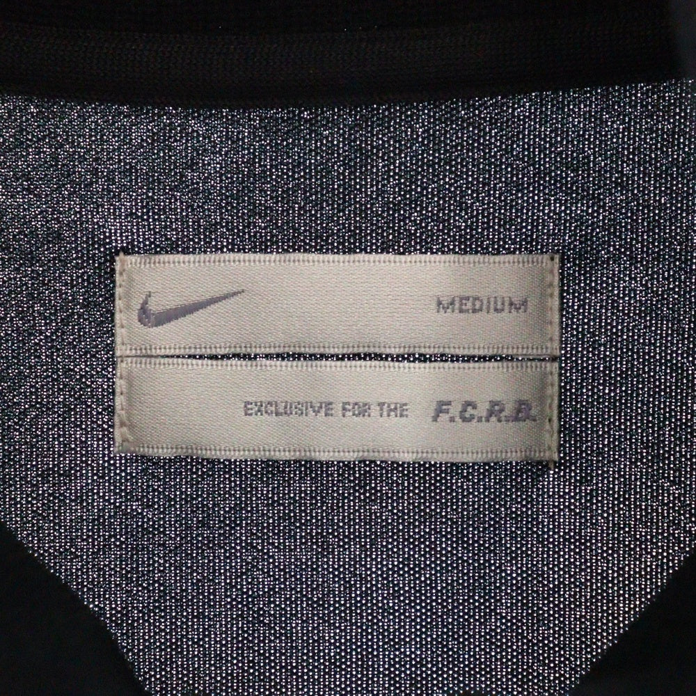 F.C.R.B./F.C.Real Bristol/FCRB(エフシーアールビー/エフシーレアルブリストル) ×NIKE BORDER PDK JKT ナイキ ボーダー トラック ジャケット ブラック/ホワイト 503122-010