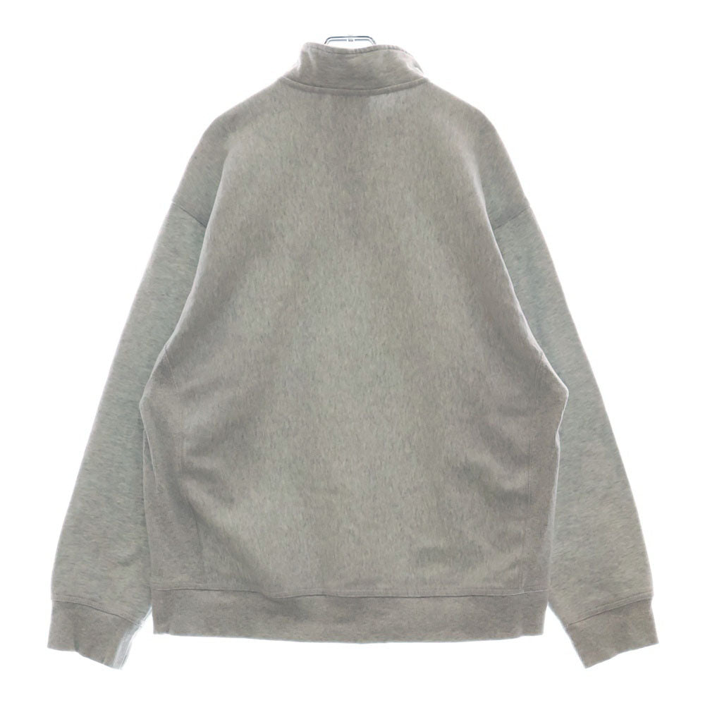 CARHARTT(カーハート) HALF ZIP AMERICAN SCRIPT SWEAT ハーフジップ アメリカン スクリプトプルオーバースウェット トレーナー グレー