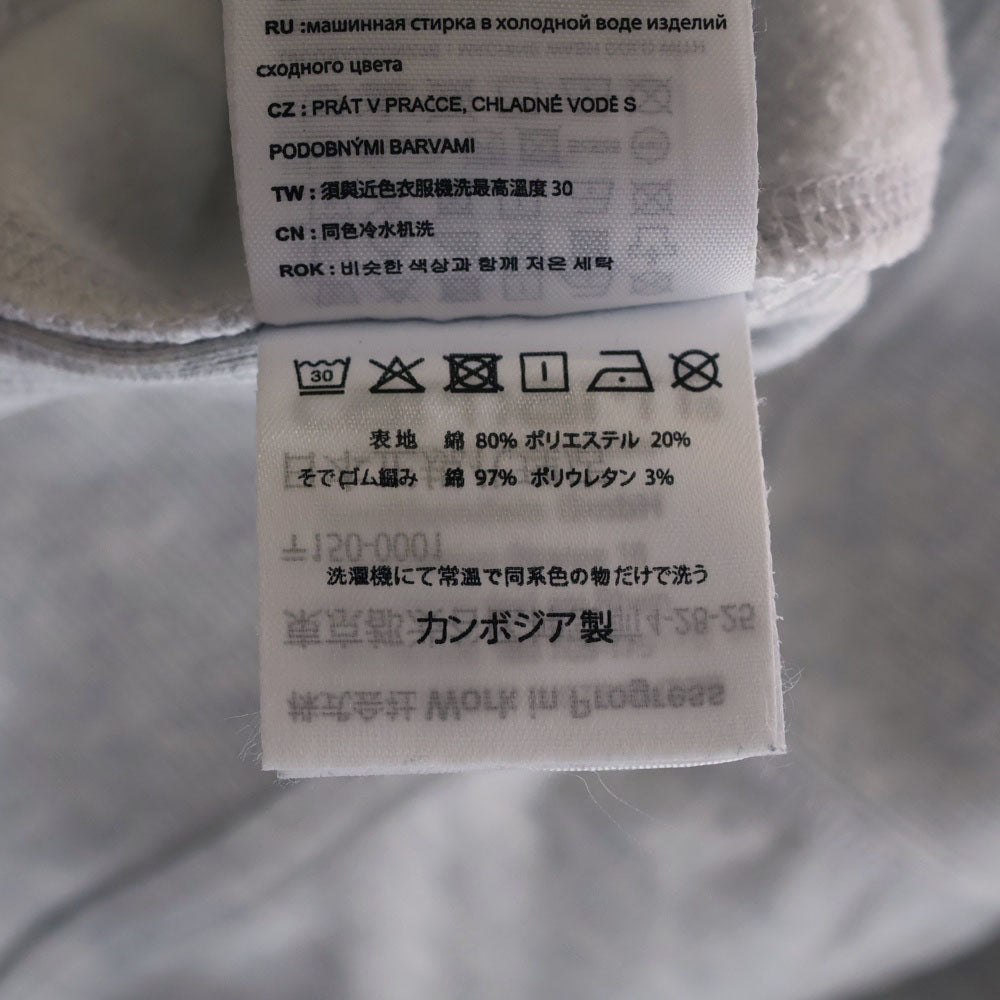 CARHARTT(カーハート) HALF ZIP AMERICAN SCRIPT SWEAT ハーフジップ アメリカン スクリプトプルオーバースウェット トレーナー グレー