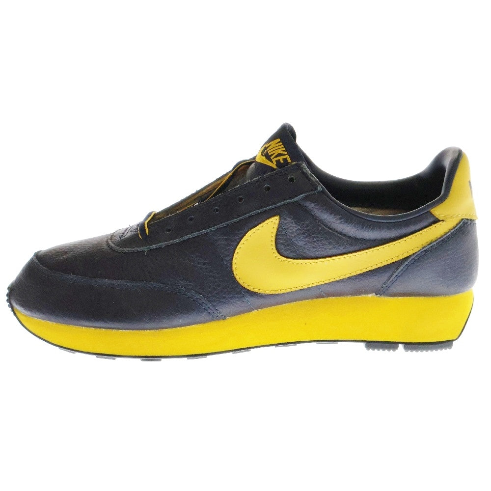 NIKE(ナイキ) 【観賞用 1999年製】 LDV LEATHER レザーローカットスニーカー ネイビー/イエロー US9.5/27.5cm 602101-471