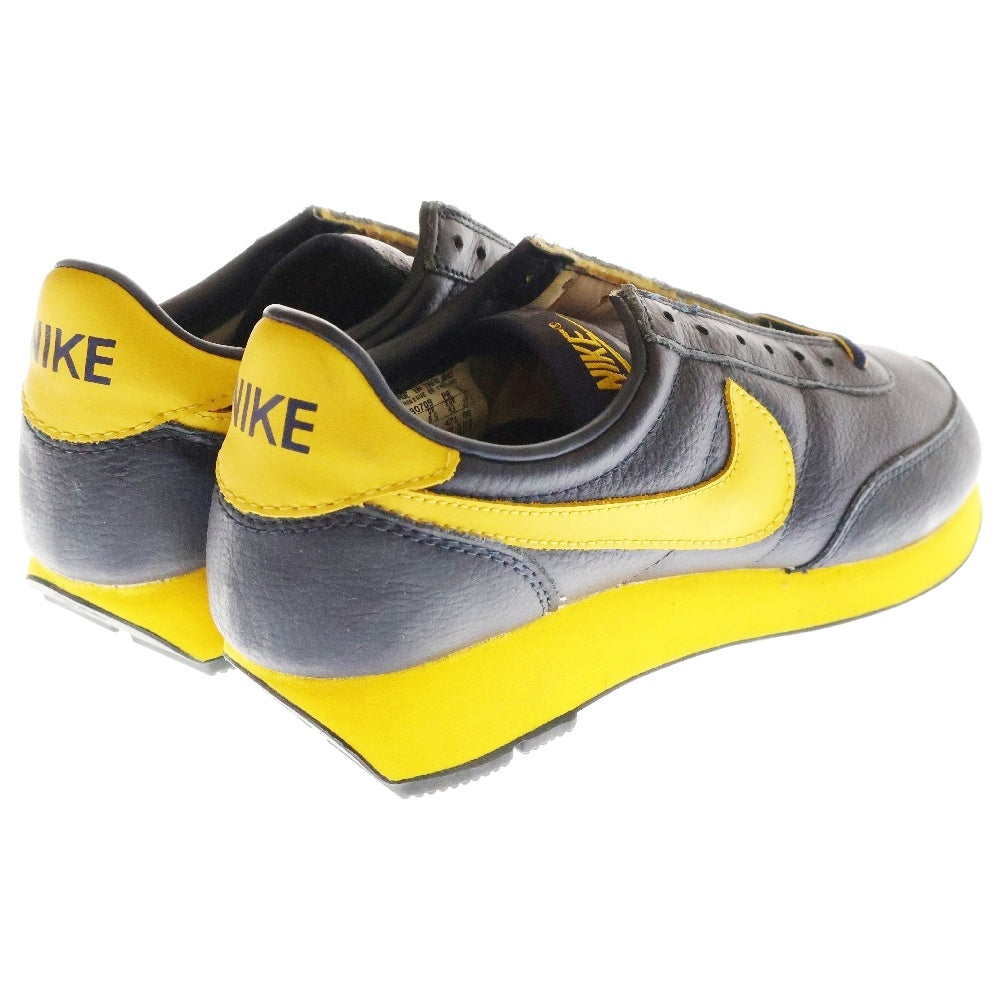 NIKE(ナイキ) 【観賞用 1999年製】 LDV LEATHER レザーローカットスニーカー ネイビー/イエロー US9.5/27.5cm 602101-471