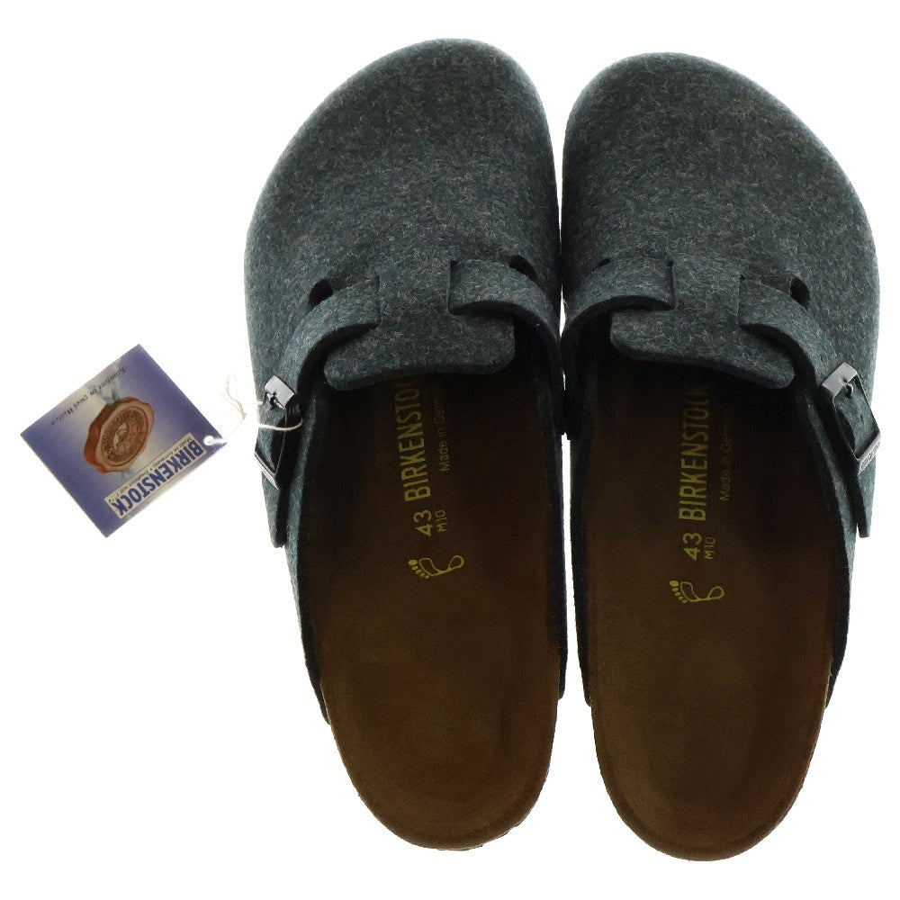 BIRKENSTOCK(ビルケンシュトック) BOSTON ボストン レザーサンダル ネイビー/ブラウン 060861