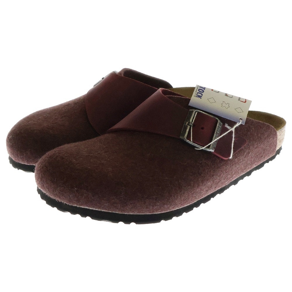 BIRKENSTOCK(ビルケンシュトック) BASEL バーゼル バックルベルト レザーサンダル ボルドー/ブラウン 112171