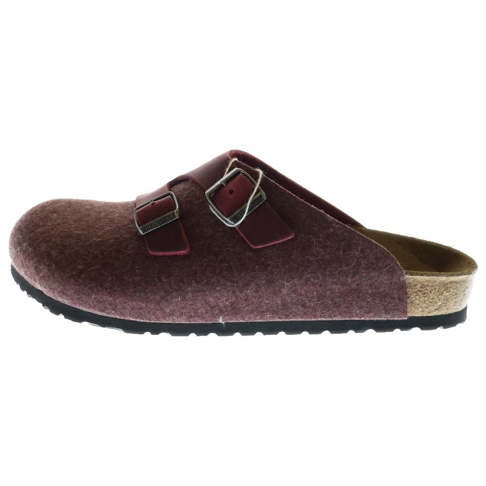BIRKENSTOCK(ビルケンシュトック) GRAZ グラーツ ダブルバックル レザーサンダル ボルドー/ブラウン 119271