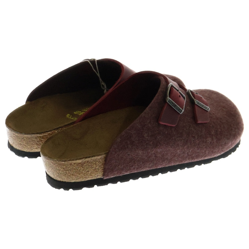 BIRKENSTOCK(ビルケンシュトック) GRAZ グラーツ ダブルバックル レザーサンダル ボルドー/ブラウン 119271