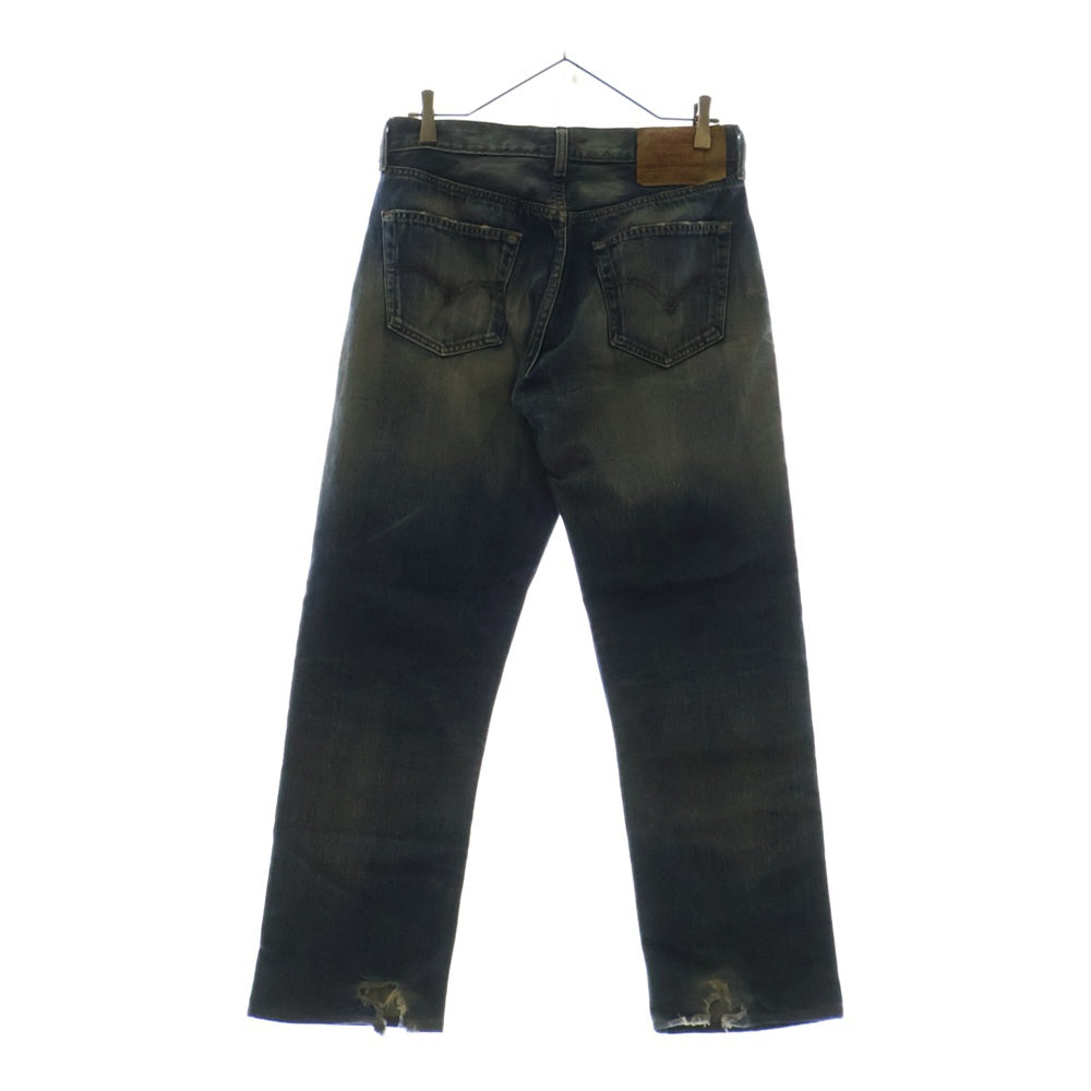 Levi's(リーバイス) 501 フィリピン製 ボタン裏359 スモールe ストレート デニムパンツ ジーンズ インディゴ