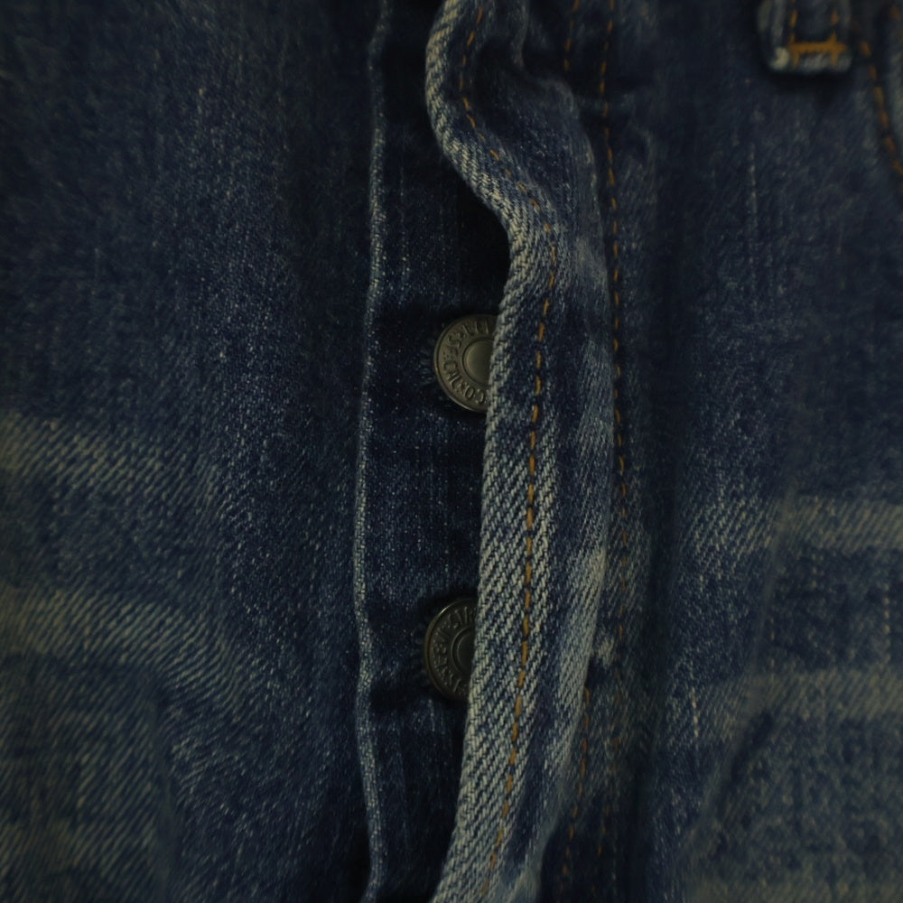 Levi's(リーバイス) 501 フィリピン製 ボタン裏359 スモールe ストレート デニムパンツ ジーンズ インディゴ