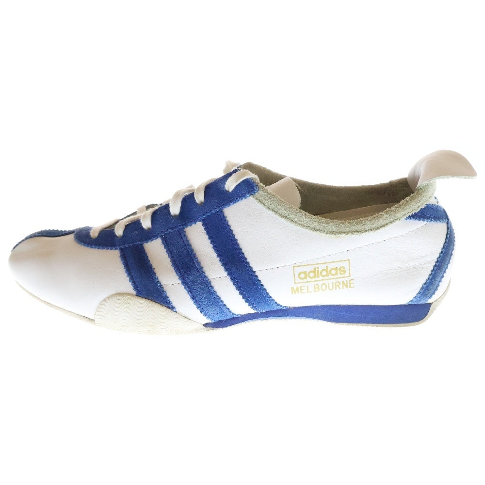 adidas(アディダス) 【観賞用2003年製】MELBOURNE ローカットスニーカー ホワイト/ブルー レディース US5.5/23.5cm 038809