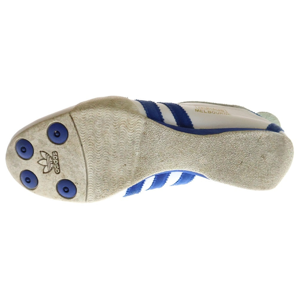 adidas(アディダス) 【観賞用2003年製】MELBOURNE ローカットスニーカー ホワイト/ブルー レディース US5.5/23.5cm 038809