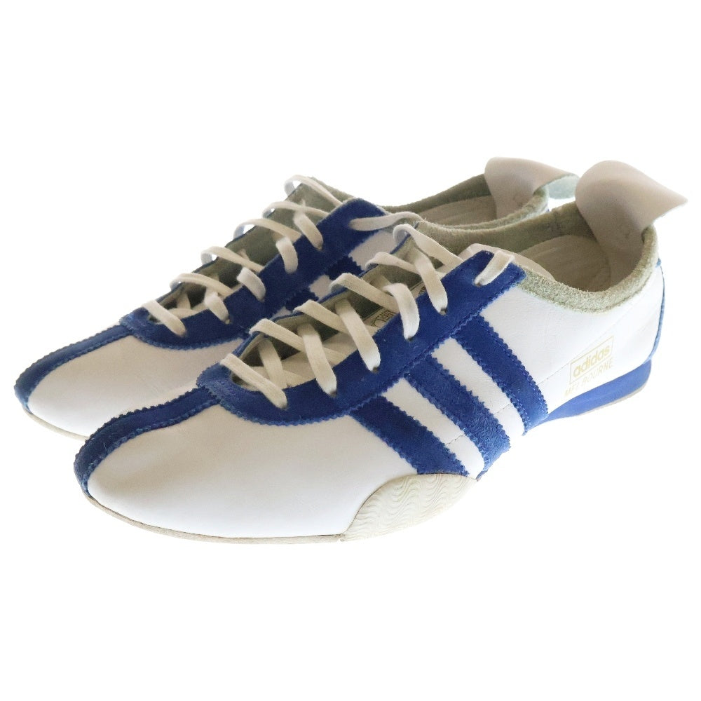 adidas(アディダス) 【観賞用2003年製】MELBOURNE ローカットスニーカー ホワイト/ブルー レディース US5.5/23.5cm 038809