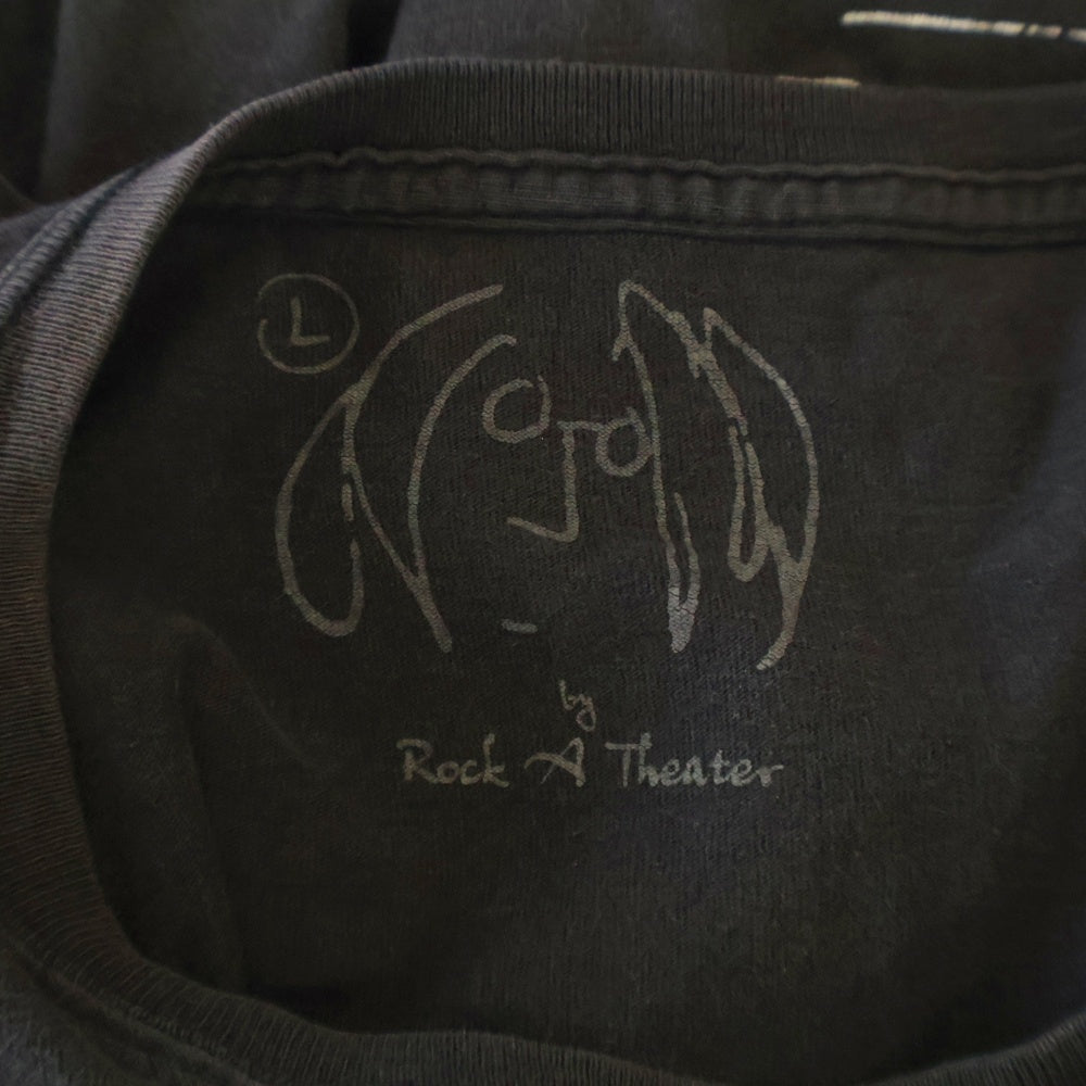 VINTAGE(ヴィンテージ) PEACE IS HERE NOW Tシャツ オノヨーコ ジョンレノン 半袖 カットソーブラック