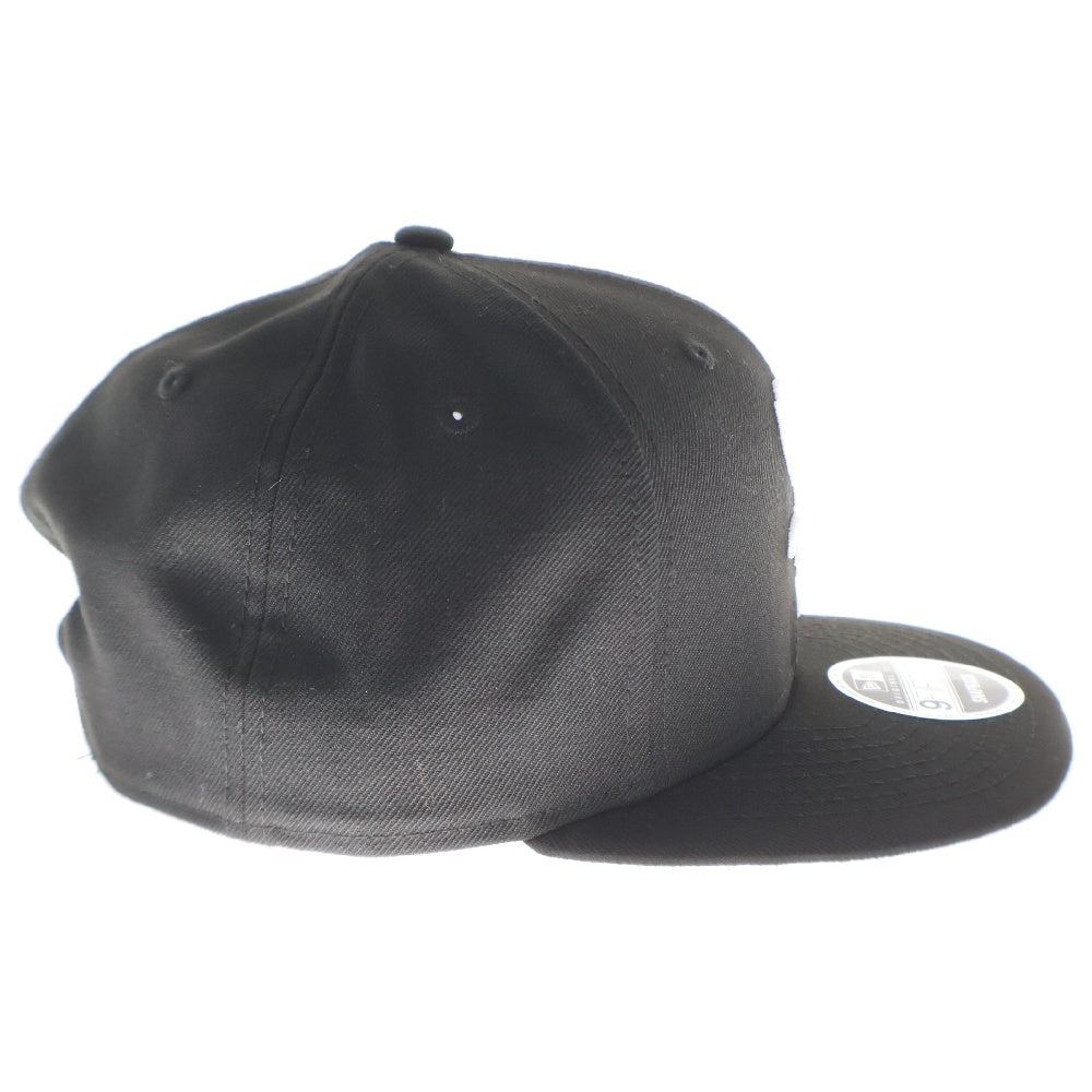 NEW ERA(ニューエラ) 9FIFTY Chicago White Sox ナインフィフティー シカゴホワイトソックス 6パネル スナップバック ベースボールキャップ 帽子 ブラック