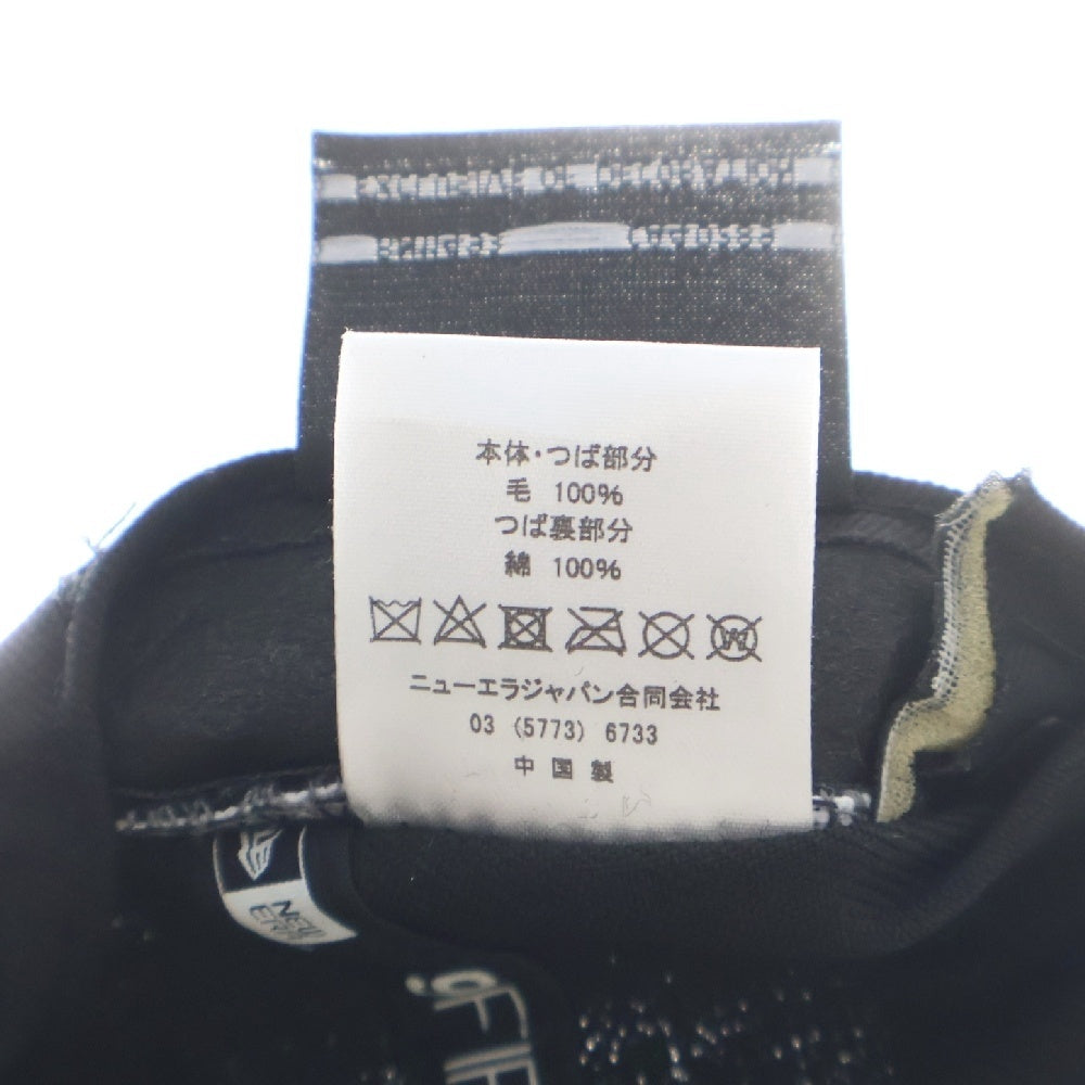 NEW ERA(ニューエラ) 9FIFTY Chicago White Sox ナインフィフティー シカゴホワイトソックス 6パネル スナップバック ベースボールキャップ 帽子 ブラック
