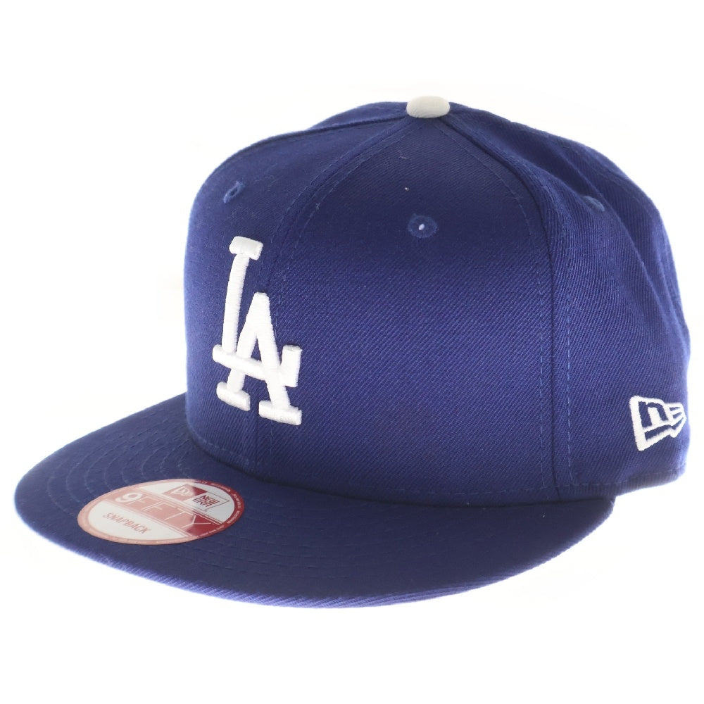NEW ERA(ニューエラ) 9FIFTY Los Angeles Dodgers ナインフィフティー ロサンゼルスドジャース 6パネル スナップバック ベースボールキャップ 帽子 ブルー