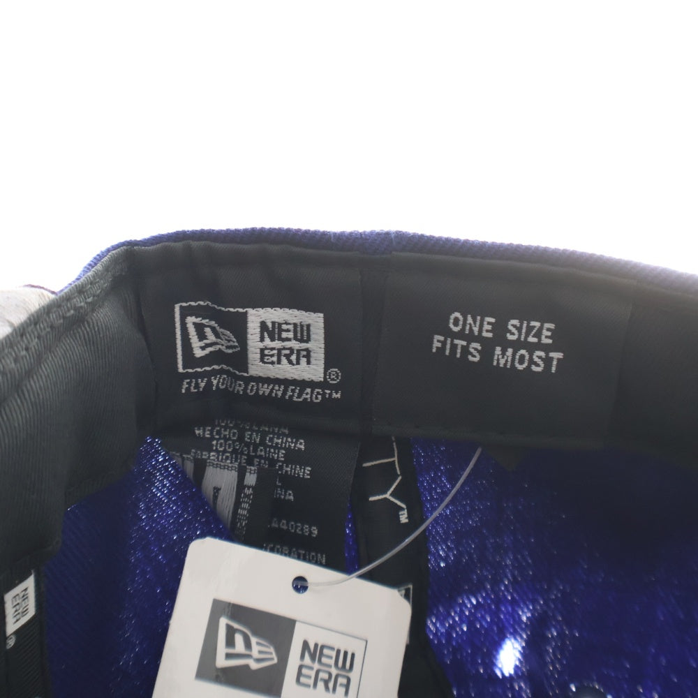 NEW ERA(ニューエラ) 9FIFTY Los Angeles Dodgers ナインフィフティー ロサンゼルスドジャース 6パネル スナップバック ベースボールキャップ 帽子 ブルー