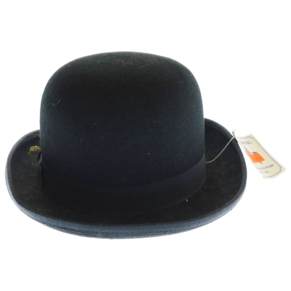 NEW YORK HAT(ニューヨークハット) DERBY ダービー ウール ボーラーハット 帽子 ブラック WPL5923