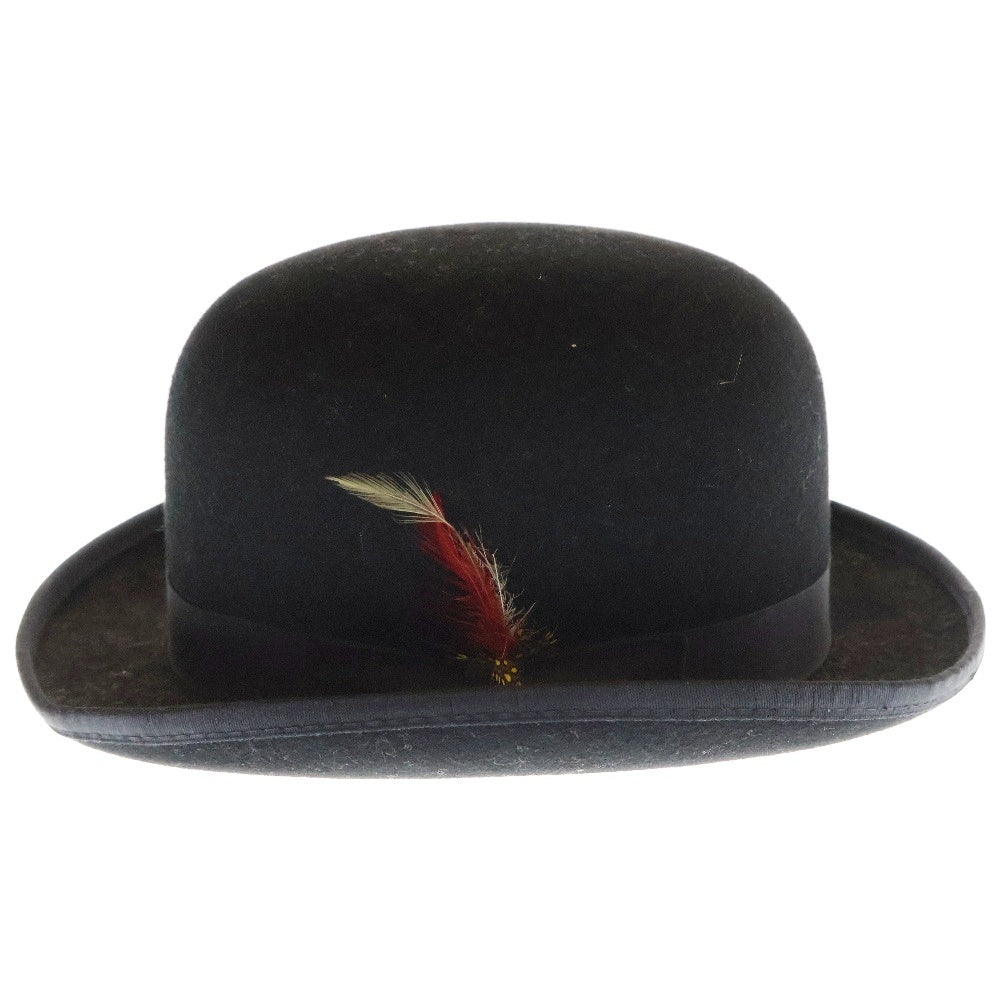 NEW YORK HAT(ニューヨークハット) DERBY ダービー ウール ボーラーハット 帽子 ブラック WPL5923