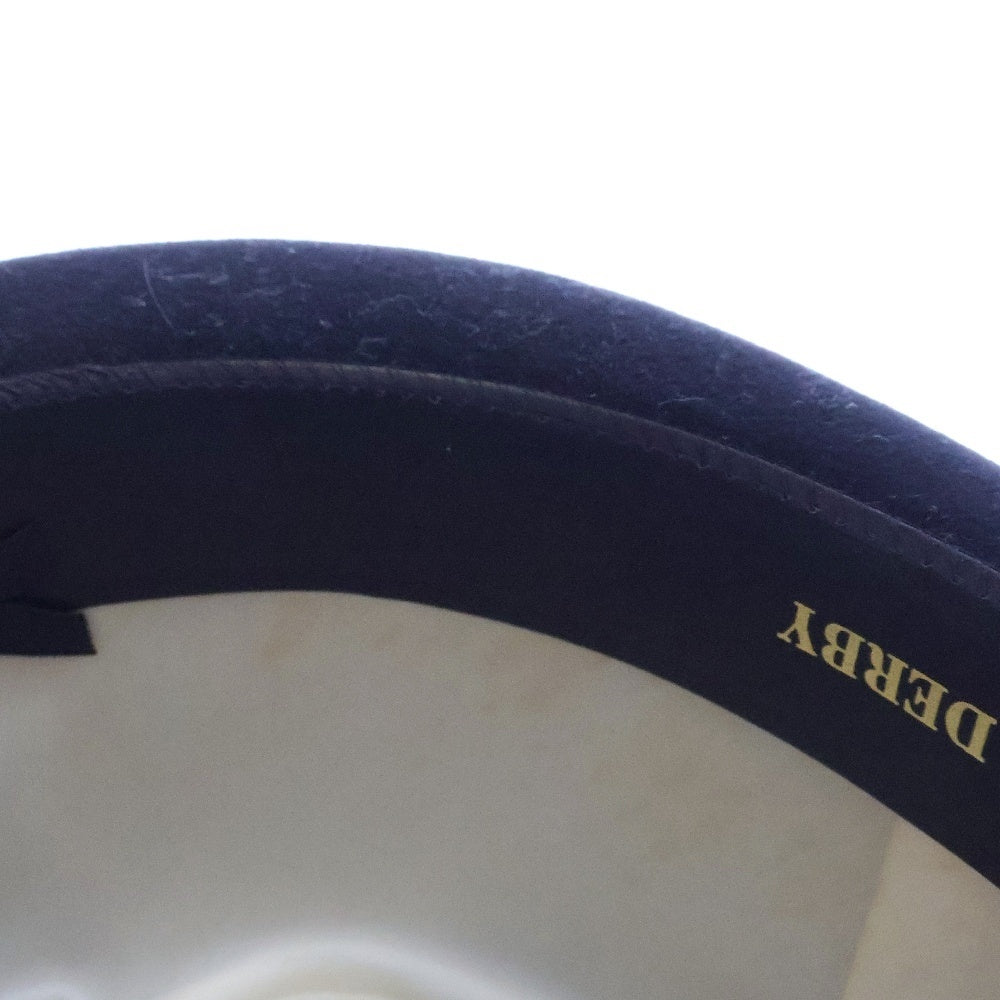 NEW YORK HAT(ニューヨークハット) DERBY ダービー ウール ボーラーハット 帽子 ブラック WPL5923