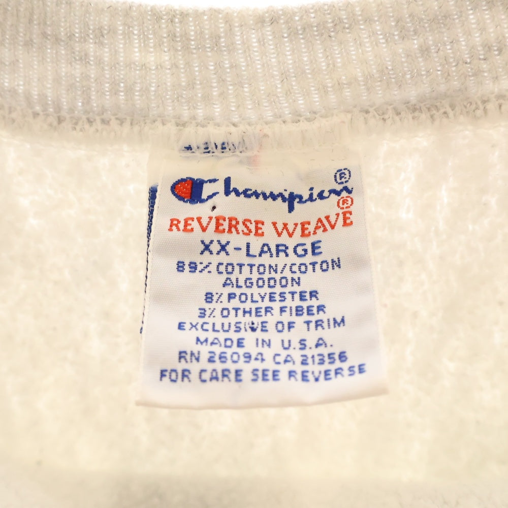 CHAMPION(チャンピオン) 90S VINTAGE REVERSE WEAVE GEORGE WASHINGTON UNIVERSITY ヴィンテージ リバースウィーブ 刺繍タグ ジョージワシントンカレッジプリント スウェット トレーナー