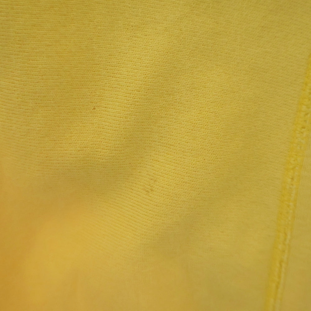 CHAMPION(チャンピオン) 90S VINTAGE REVERSE WEAVE ヴィンテージ USA製 リバースウィーブ 刺繍タグ クルーネック スウェット トレーナー イエロー