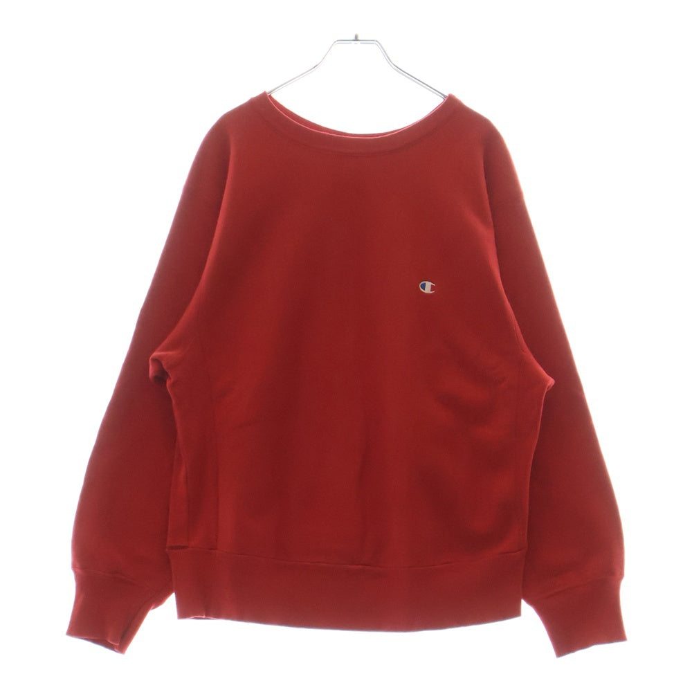 CHAMPION(チャンピオン) 80S VINTAGE REVERSE WEAVE ヴィンテージ USA製 リバースウィーブ トリコタグ クルーネック スウェット トレーナー レッド
