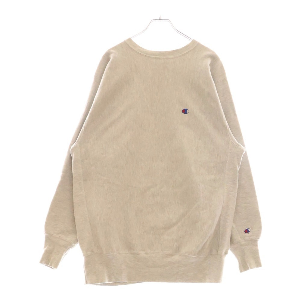 CHAMPION(チャンピオン) 90S VINTAGE REVERSE WEAVE ヴィンテージ USA製 リバースウィーブ 刺繍タグ クルーネック スウェット トレーナー グレー