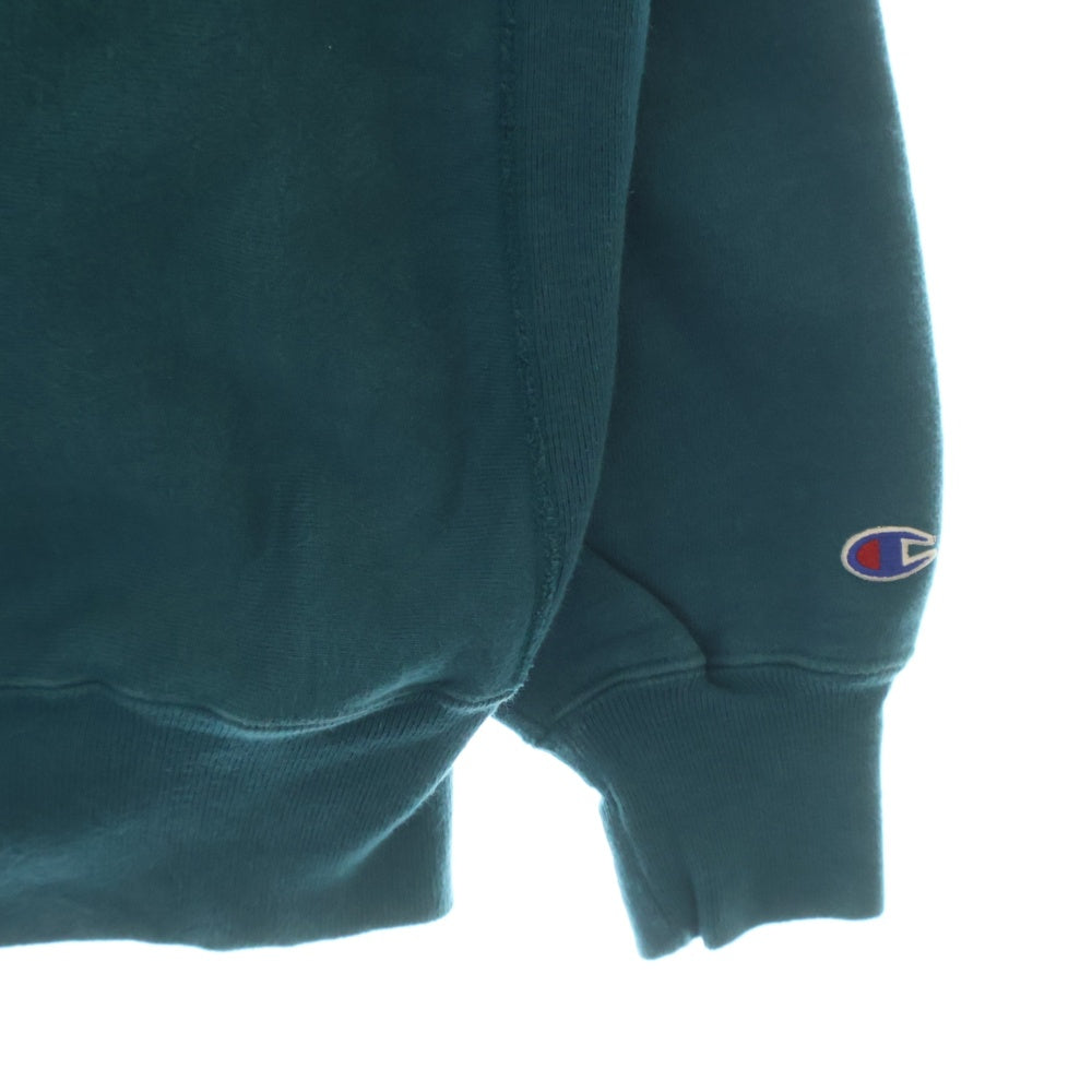 CHAMPION(チャンピオン) 90S VINTAGE REVERSE WEAVE ヴィンテージ USA製 リバースウィーブ 刺繍タグ クルーネック スウェット トレーナー ブルー