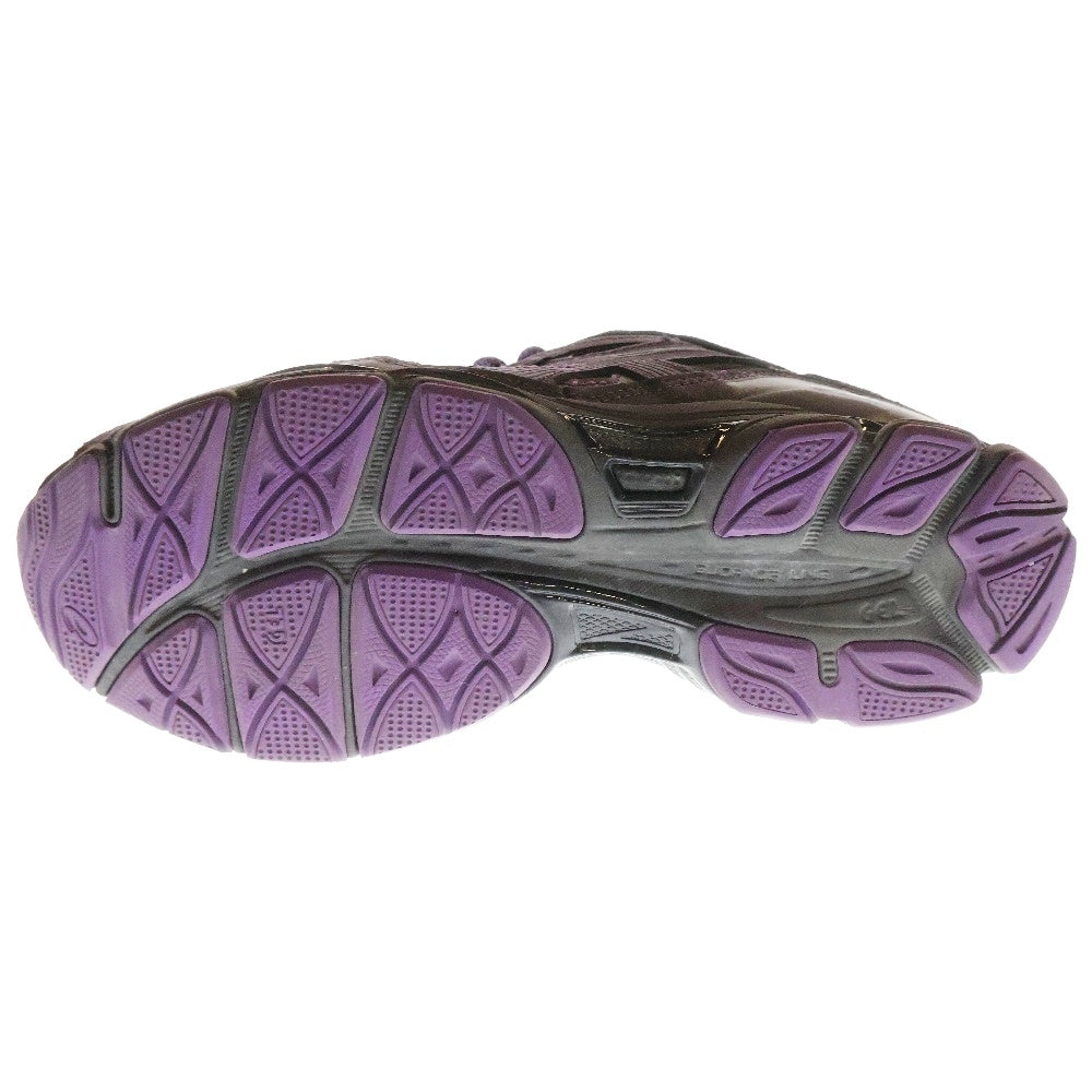 ASICS(アシックス) ×Needles GEL-NYC メッシュ切り替えレースアップローカットスニーカー ブラック パープル US8/26cm 1201B008