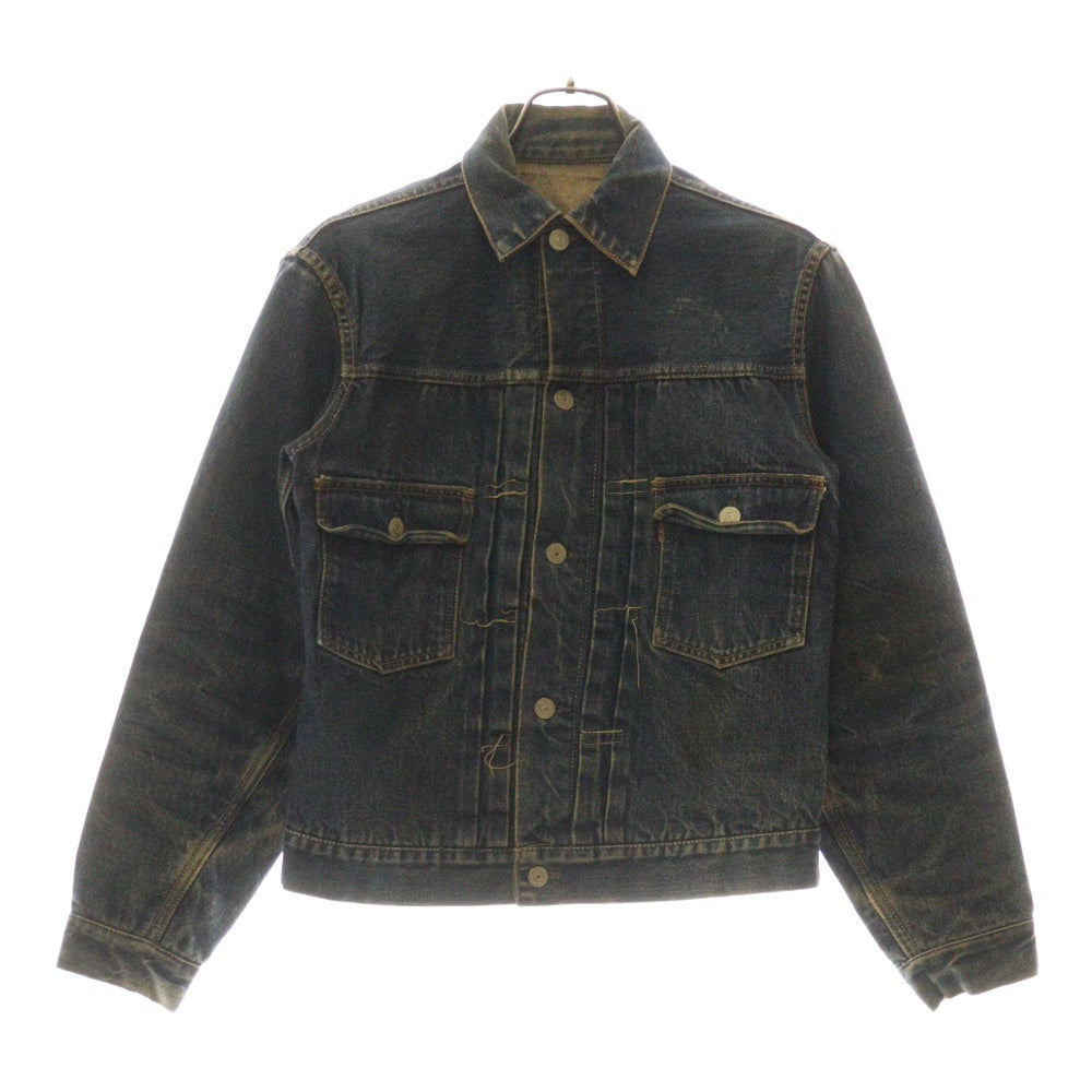 VINTAGE(ヴィンテージ) 50S VINTAGE 517XX 2nd ボタン裏ツメ刻印 BIG E 紙パッチ セカンド ヴィンテージ デニムジャケット インディゴ