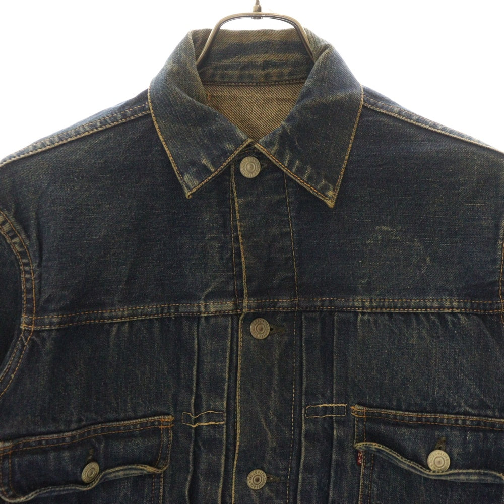 VINTAGE(ヴィンテージ) 50S VINTAGE 517XX 2nd ボタン裏ツメ刻印 BIG E 紙パッチ セカンド ヴィンテージ デニムジャケット インディゴ