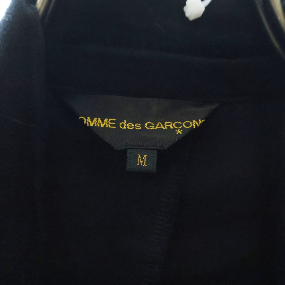 COMME des GARCONS(コムデギャルソン) 03SS AD2002 変形デザイン カットオフ ボタンレス ジャケット ブラック レディース GI-J002