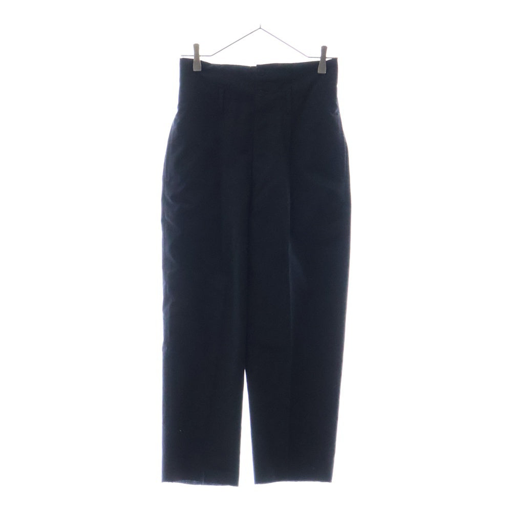 tricot COMME des GARCONS(トリコ コム デ ギャルソン) 90S AD1990 ワンタック ウール スラックスパンツ ダークグレー レディース TP-05031M