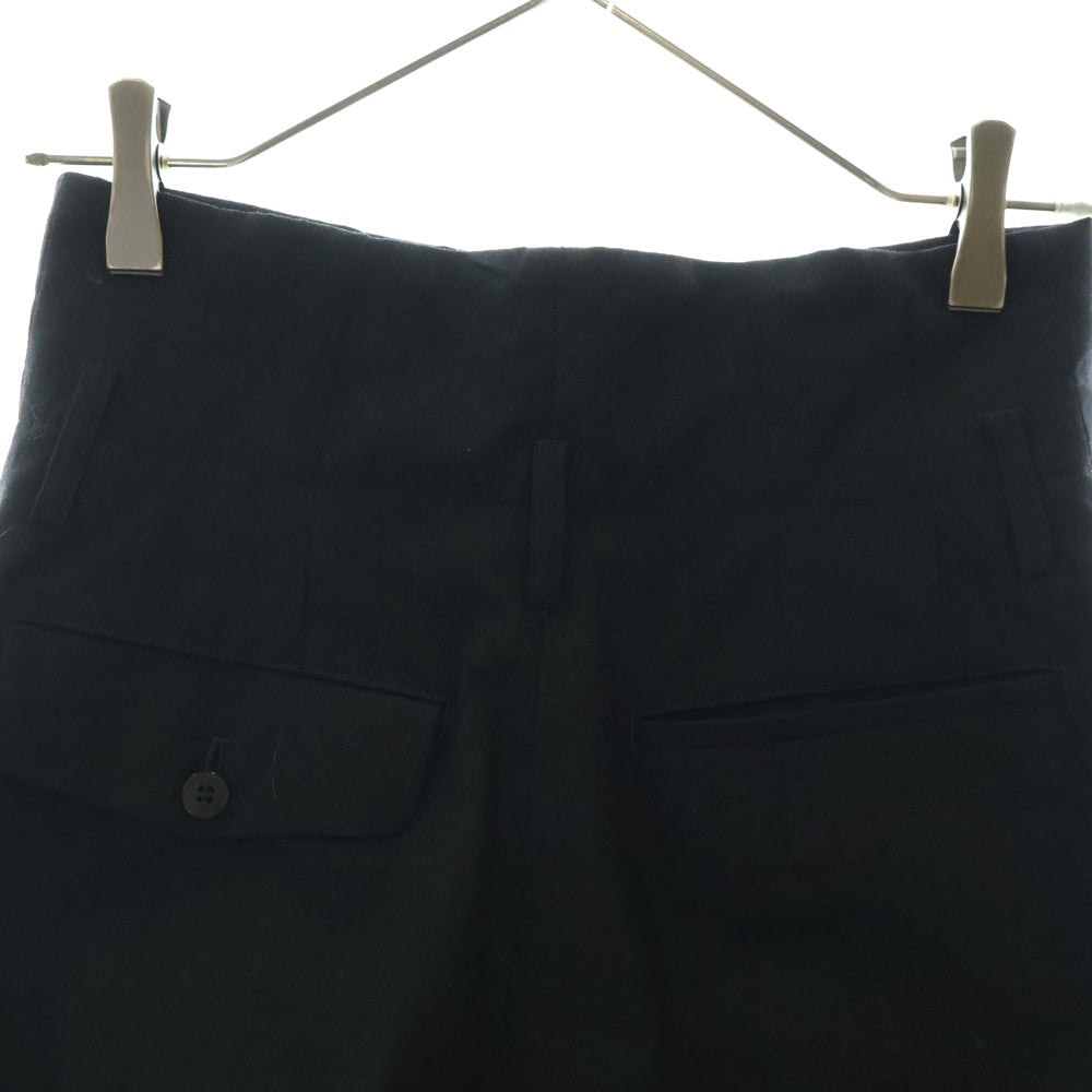 tricot COMME des GARCONS(トリコ コム デ ギャルソン) 90S AD1990 ワンタック ウール スラックスパンツ ダークグレー レディース TP-05031M