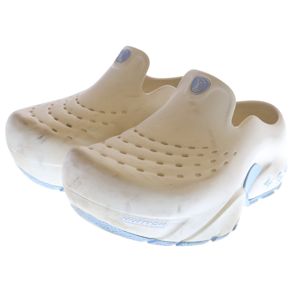 LOUIS VUITTON(ルイヴィトン) LV Ski LV Shark Clog シャークライン サンダル ローカットシューズ ホワイト 1ACEXL