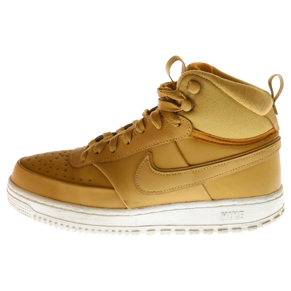 NIKE(ナイキ) COURT VISION MID WNTR Wolf Grey コードビジョン ミッドカットレザースニーカー ブラウン US8/26cm DR7882-700