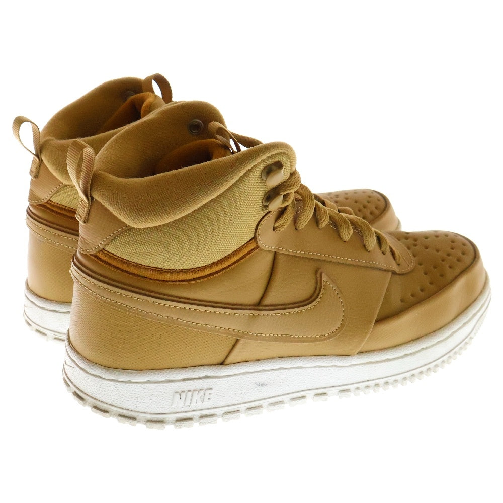 NIKE(ナイキ) COURT VISION MID WNTR Wolf Grey コードビジョン ミッドカットレザースニーカー ブラウン US8/26cm DR7882-700