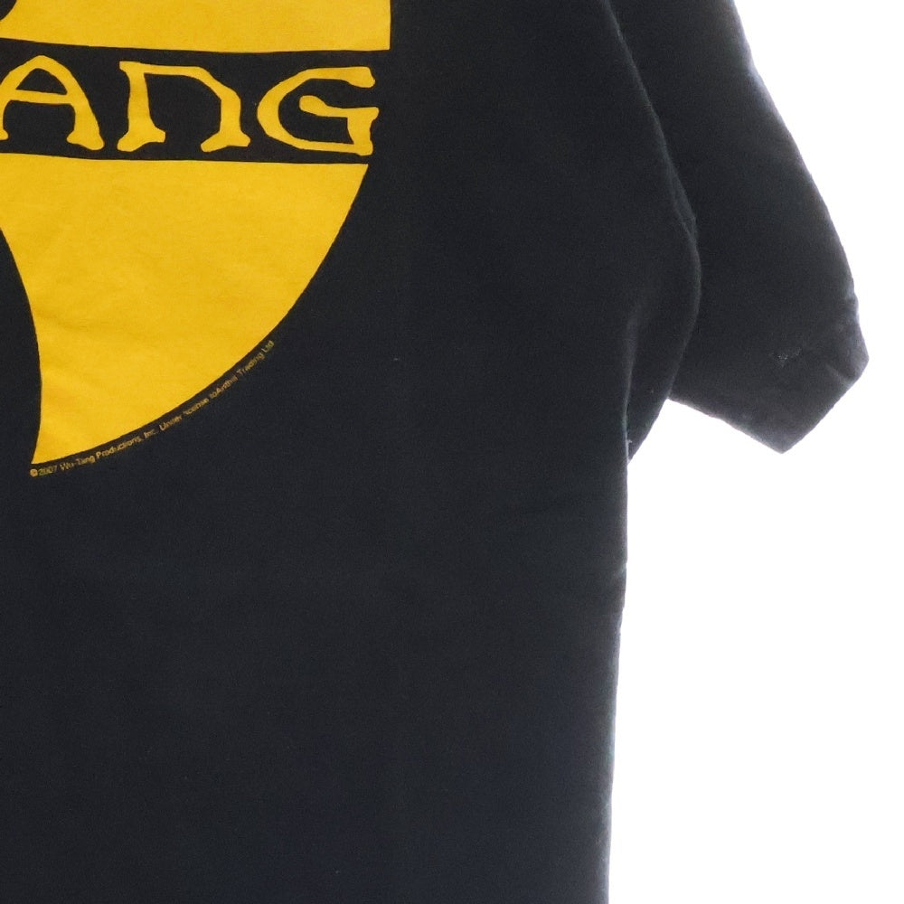 VINTAGE(ヴィンテージ) 00s Wu-Tang Clan ウータンクラン ロゴプリント クルーネック半袖Tシャツ カットソー ブラック