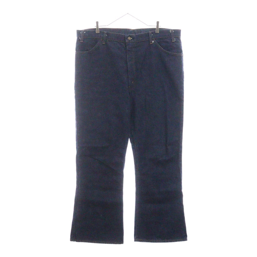 Levi's(リーバイス) 70s VINTAGE 646 BELL BOTTOMS JEANS ヴィンテージ ボタン裏刻印8 42TALON スモールe オレンジタブ ベルボトム デニムパンツ インディゴ 646-0217