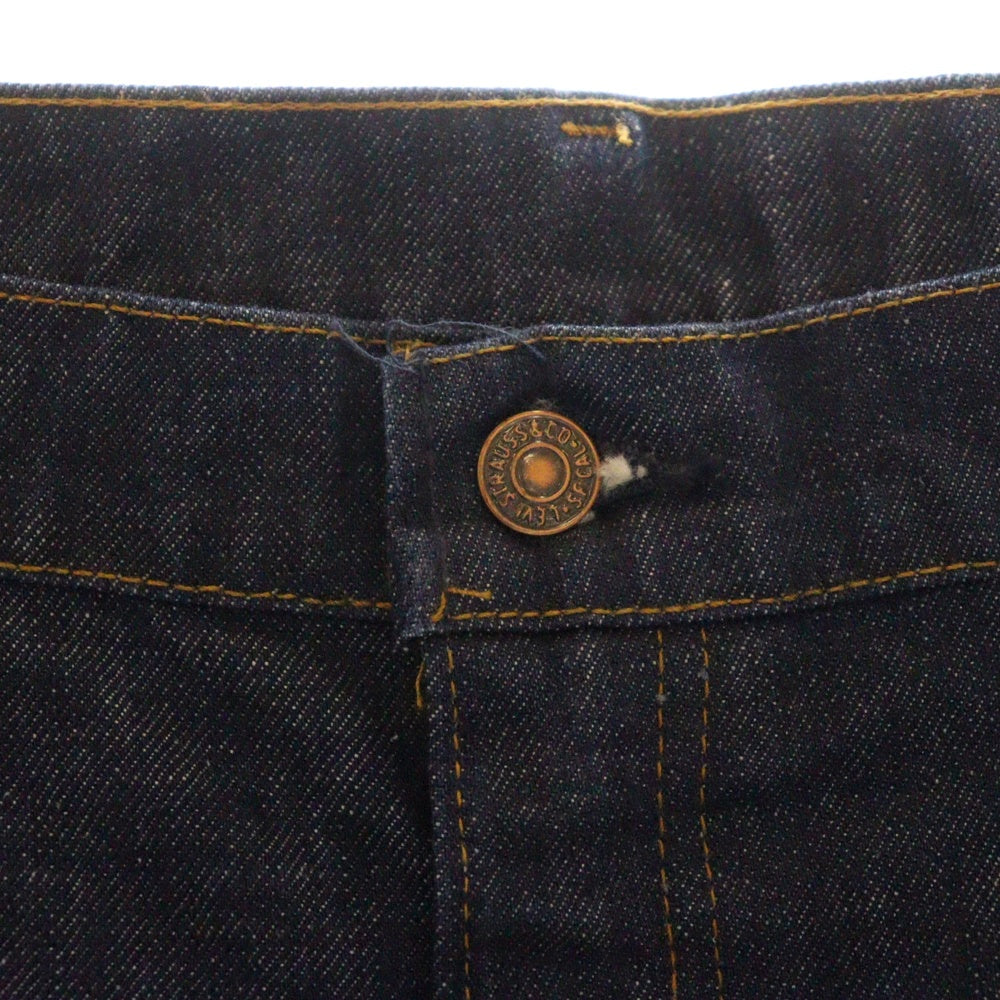 Levi's(リーバイス) 70s VINTAGE 646 BELL BOTTOMS JEANS ヴィンテージ ボタン裏刻印8 42TALON スモールe オレンジタブ ベルボトム デニムパンツ インディゴ 646-0217