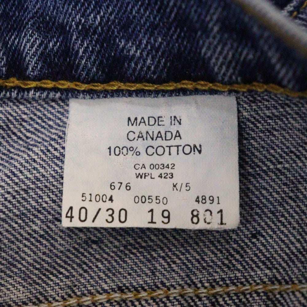 Levi's(リーバイス) 550 RELAXED FIT MENS JEANS ジップフライ リラックスフィット デニムパンツ インディゴ 00550-4891
