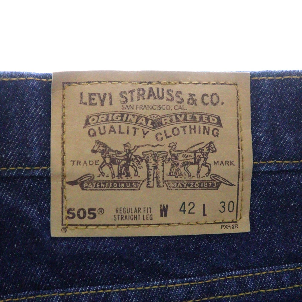 Levi's(リーバイス) 90s VINTAGE 505 ヴィンテージ ボタン裏刻印575 オレンジタブ ジップフライ デニムパンツ インディゴ 20505-0217