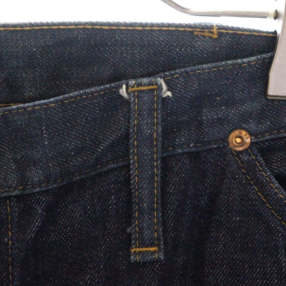 WASHINGTON DEE CEE(ワシントンディーシー) 60s VINTAGE ヴィンテージ SCOVILLジップ 5ポケット ストレート デニムパンツ インディゴ