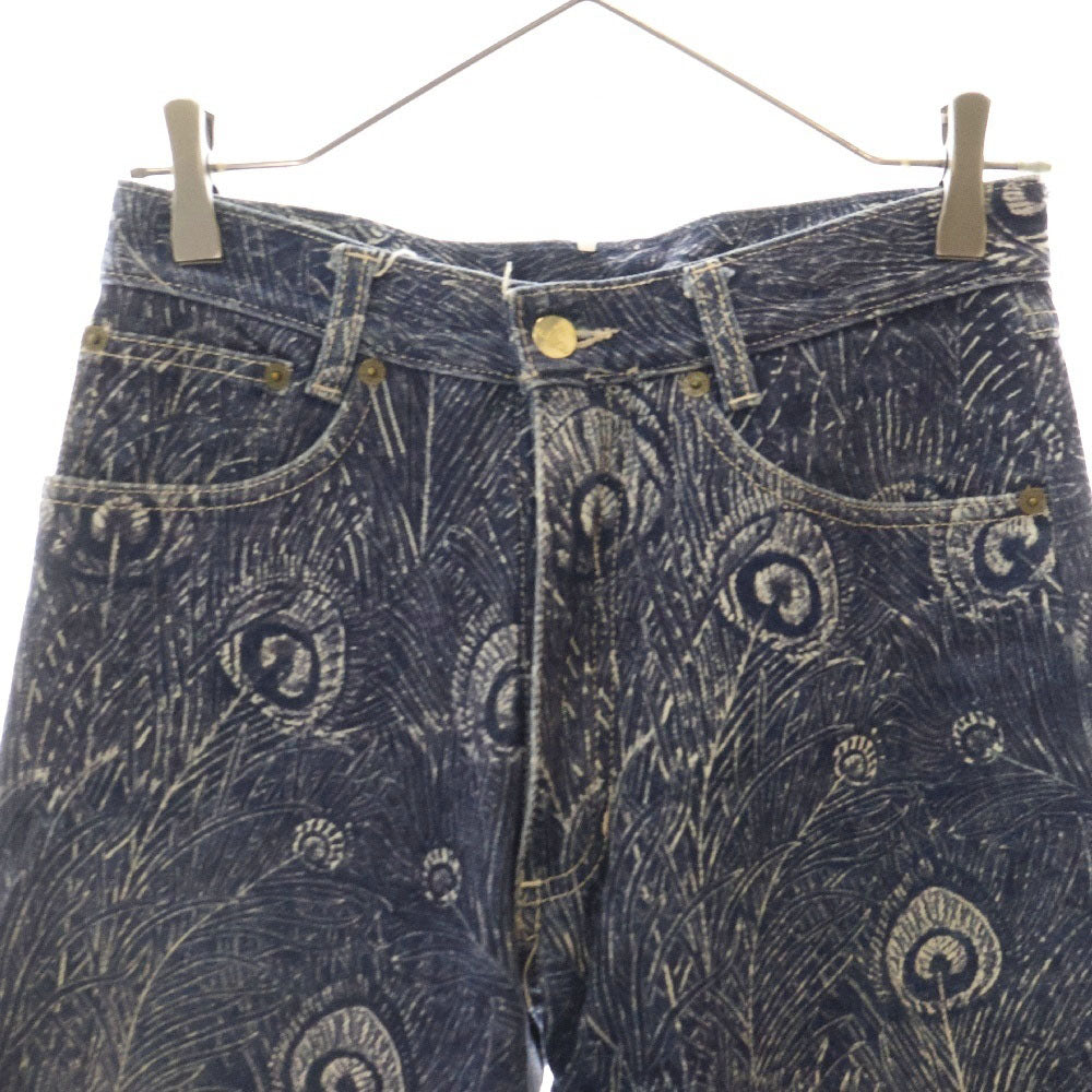 Vivienne Westwood(ヴィヴィアンウエストウッド) 94AW GOLD LABEL PEACOCK DENIM ゴールドレーベル ピーコックデニム レディース クジャク インディゴ