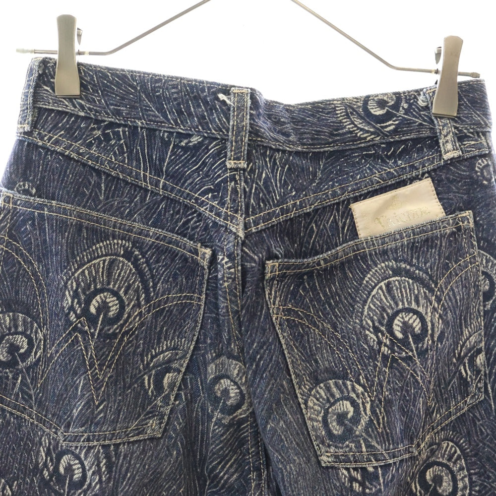 Vivienne Westwood(ヴィヴィアンウエストウッド) 94AW GOLD LABEL PEACOCK DENIM ゴールドレーベル ピーコックデニム レディース クジャク インディゴ