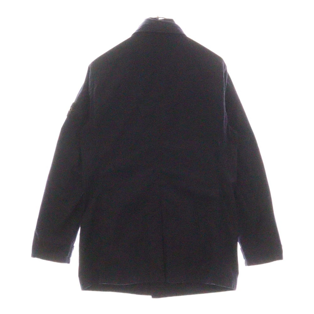 STONE ISLAND(ストーンアイランド) BATAVIA 2/2-TC プリマロフト ロゴパッチ ナイロンコート ネイビー 761543633