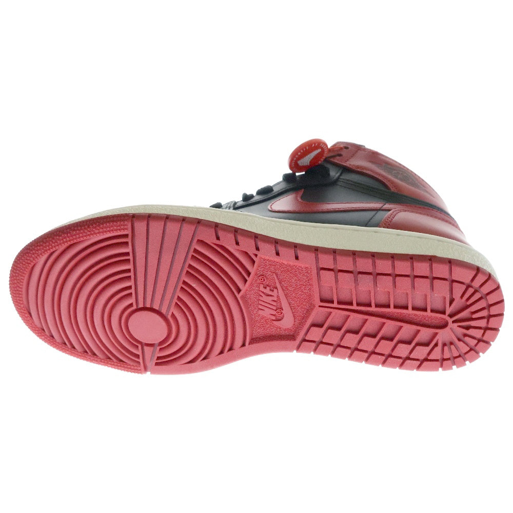 NIKE(ナイキ) AIR JORDAN 1 HIGH 85 BRED 2025 エアジョーダン 1 ブレッド ハイカットスニーカー ブラック/レッド US8/26cm HV6674-067