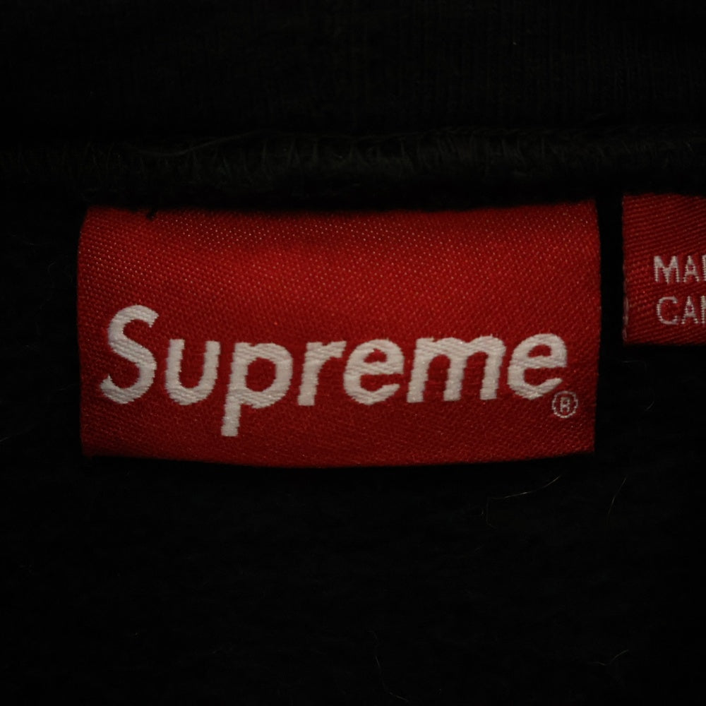 SUPREME(シュプリーム) 20SS Known As Hooded Sweatshirt ノウンアズ グラフィックプリント スウェットプルオーバーパーカー フーディー ブラック/ホワイト