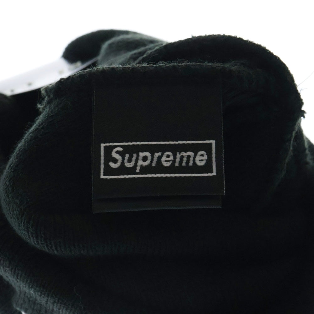 SUPREME(シュプリーム) 20AW × New Era Cross Box Logo Beanie ニューエラ クロスボックスロゴ ビーニー 帽子 ブラック